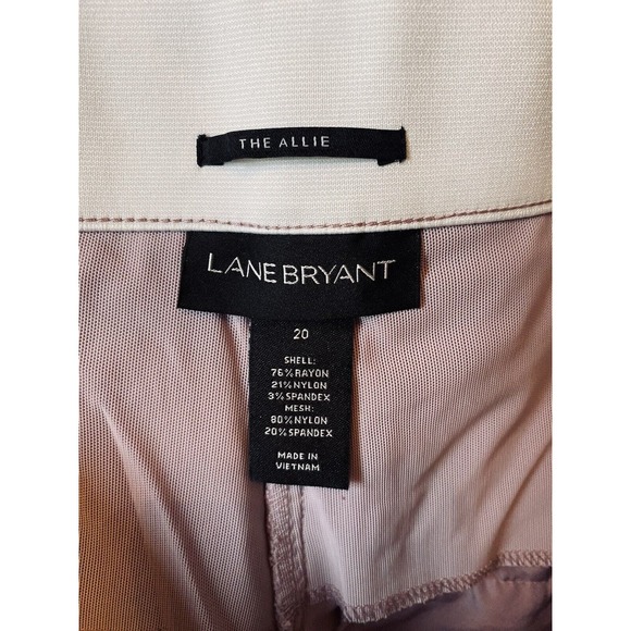 Lane Bryant Lavender The Allie Cropped Size 20 with Pearl Hem - Picture 5 of 5